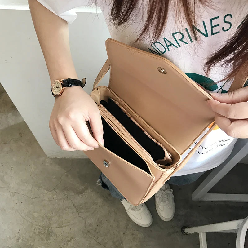 Women's Small Handbag Messenger Bag Mini Shoulder Bag Girls Brief Crossbody Bags