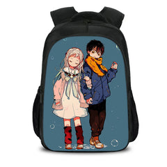 Anime Hanako-kun Backpack Laptop School Bag Mochila Schoolbag