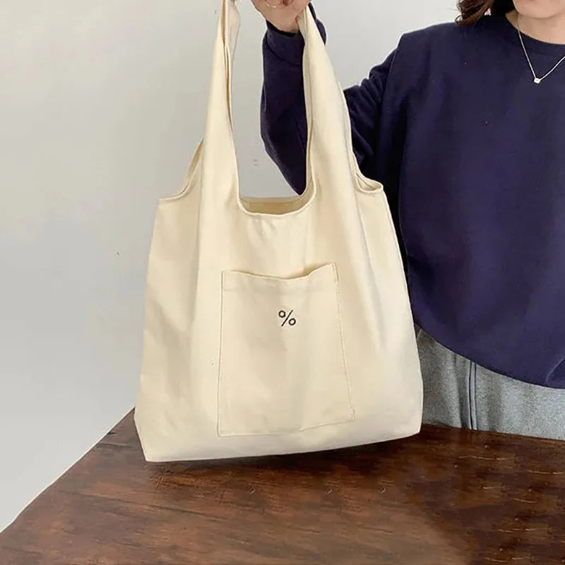 Arrival Canvas Shoulder Bags For Women Large Capacity Handbag Totes Female