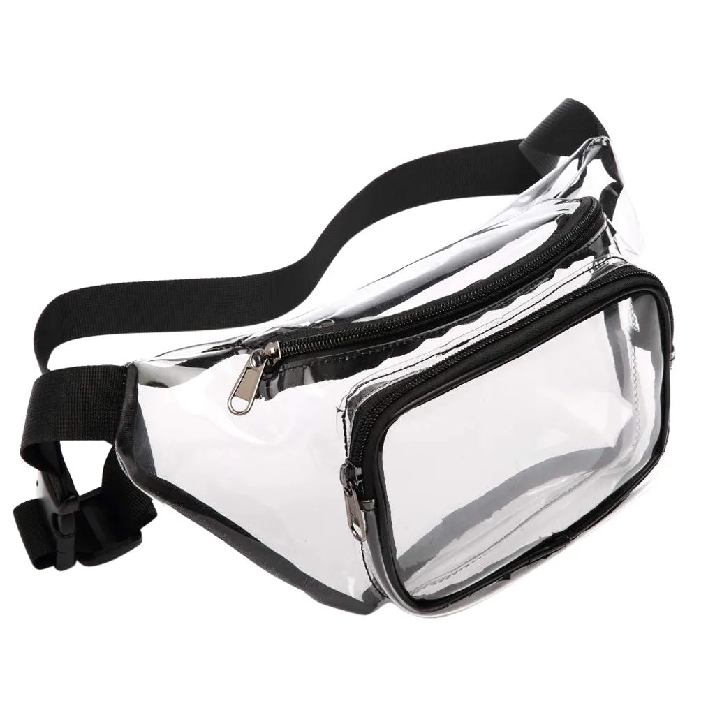 Clear Fanny Pack Waterproof Waist Bag Harajuku Purse