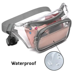 Clear Fanny Pack Waterproof Waist Bag Harajuku Purse