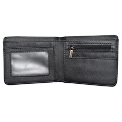 Cuphead Wallet Short Wallets PU Leather Men's Purse