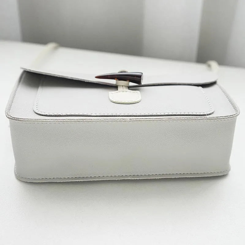 Arrival Ladies' PU Leather Handbag Women Buckle Shoulder Bag Crossbody Bags