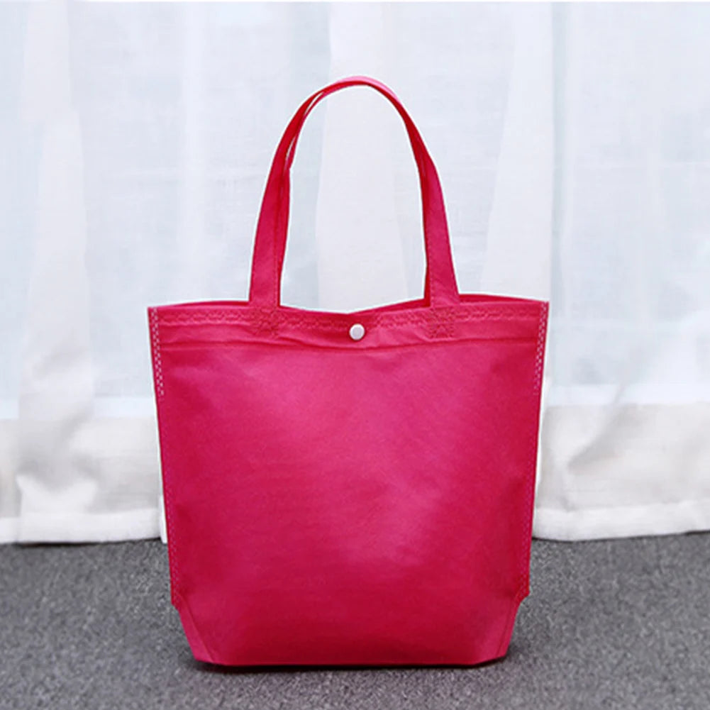 Arrival Reusable Foldable Button Shopping Bag Durable