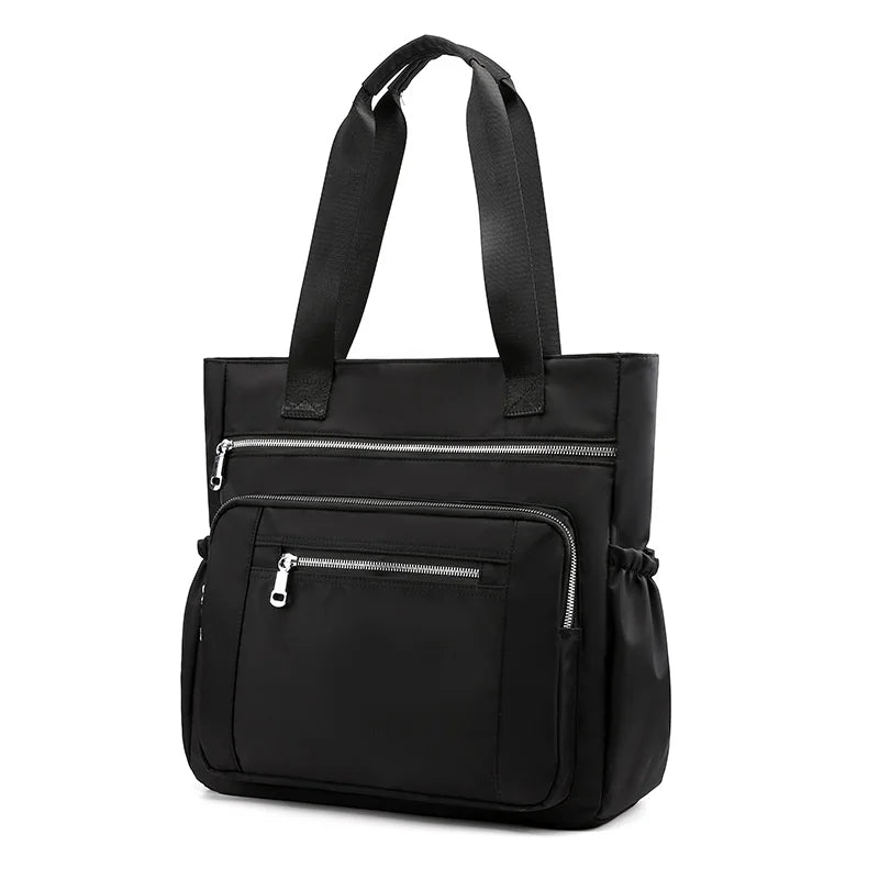 Waterproof Nylon Women Shoulder Bag Tote Handbags Vintage Travel Messenger