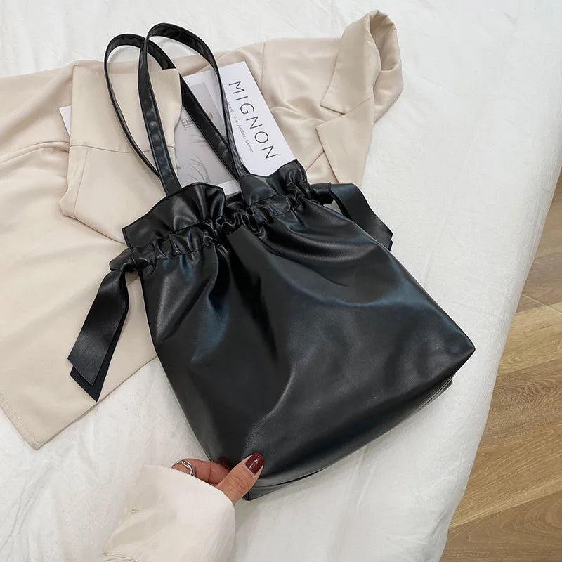 Stylish Candy Color Women's Shoulder Bag for Summer
