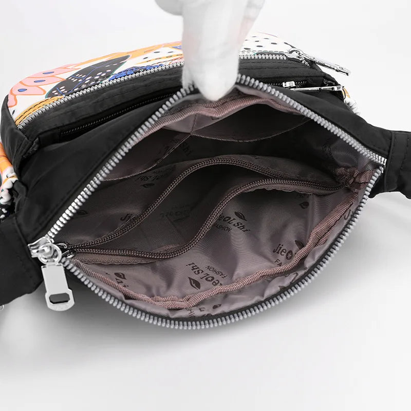 Nylon Crossbody Shoulder Handbags for Phones