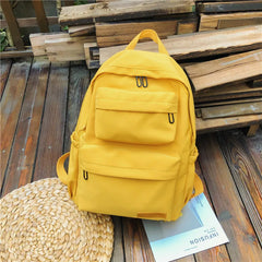 Arrive Women Casual Nylon Backpack - Large School Bags For Teenage Girls