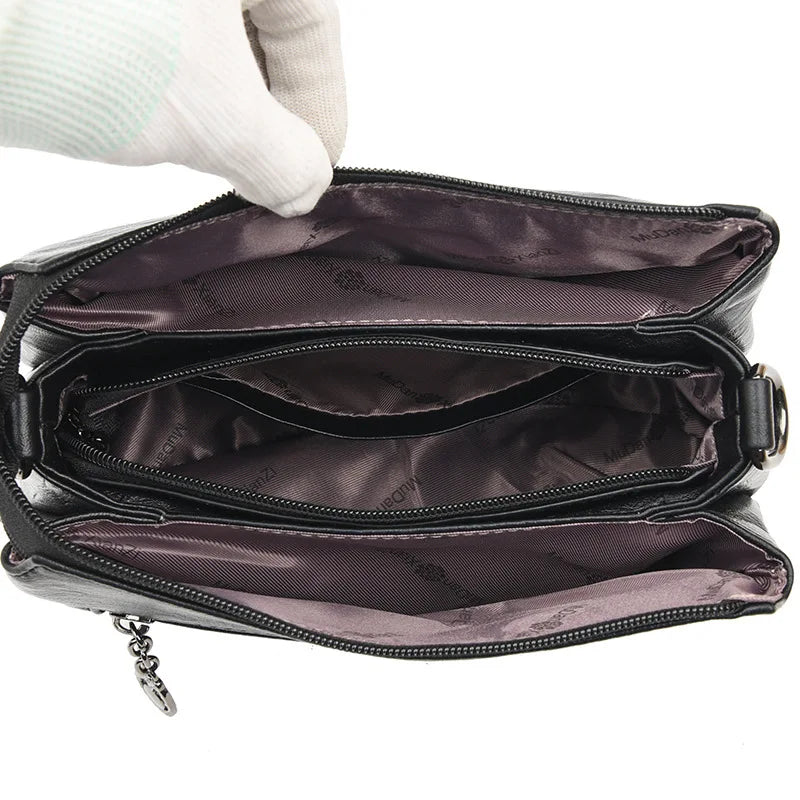 Arrive Women's Leather Shoulder Bags Casual Small Messenger Bags