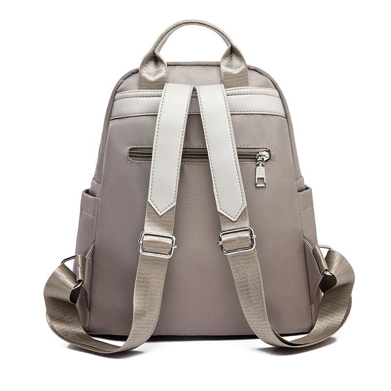 Nylon Women Backpack School Bag Teen Girls College Laptop Shoulder Bags