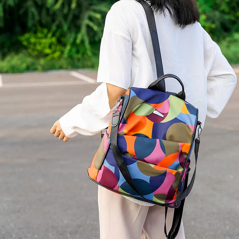 Women Anti-Theft Backpack for Teen Girls Schoolbag
