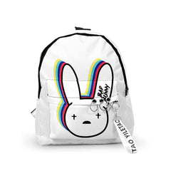 Bad Bunny Schoolbag Anime Primary Middle School Students Backpack