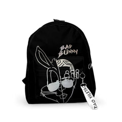 Bad Bunny Schoolbag Anime Primary Middle School Students Backpack