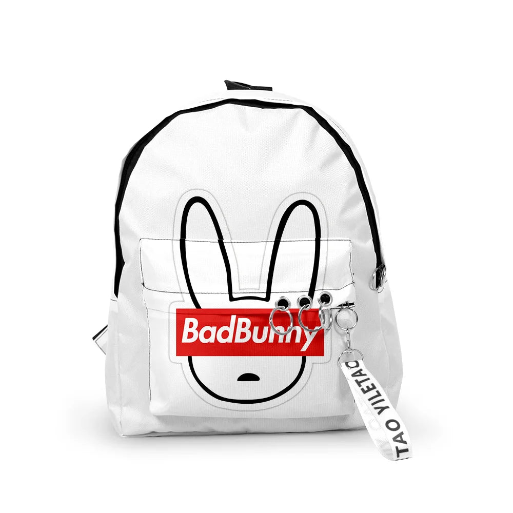 Bad Bunny Schoolbag Anime Primary Middle School Students Backpack