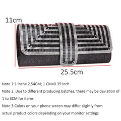 Diamond Banquet Bag Evening Chain Shoulder Bag Wallet