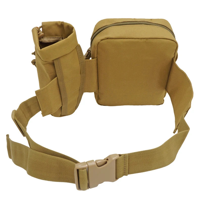 Camouflage Tactical Waist Bag Multi-purpose for Cycling Camping Hiking