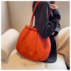 Canvas Shoulder Bag Casual Large Capacity Women Handbag
