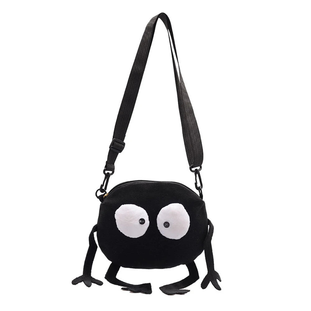 Big-eyed Monster Women's Bag Canvas Shoulder Bag