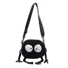 Big-eyed Monster Women's Bag Canvas Shoulder Bag