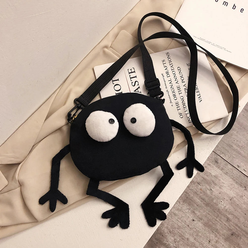 Big-eyed Monster Women's Bag Canvas Shoulder Bag
