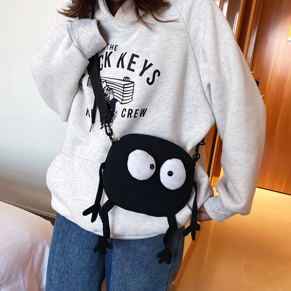 Big-eyed Monster Women's Bag Canvas Shoulder Bag