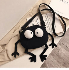Big-eyed Monster Women's Bag Canvas Shoulder Bag