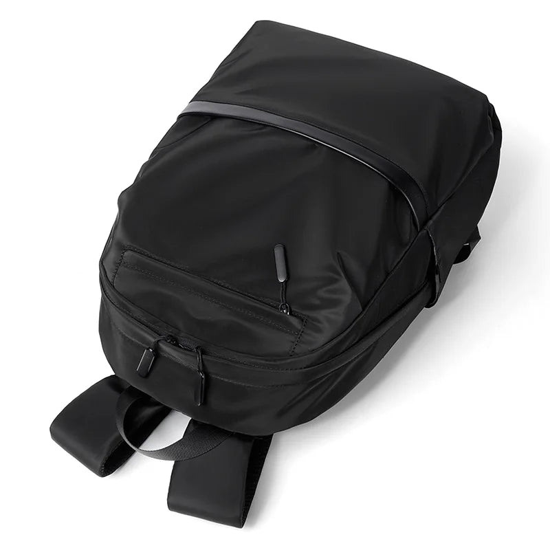 Men's Business Backpack Nylon Large Capacity Travel Bookpack