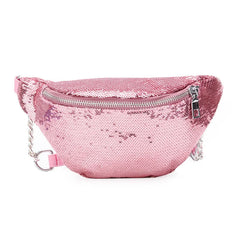 Glitter Bum Belts Bags Waist Packs Women Messenger Sequin Fanny Pack Female Wais