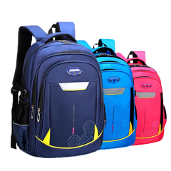 Big Capacity Teenage Backpack Waterproof Schoolbag for Boys and Girls