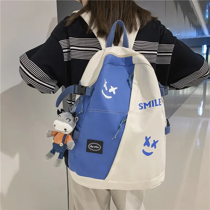 College School Bag Men Rucksack Big Backpack Winter Travel Bagpack