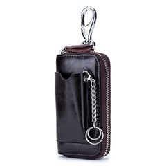Cow Leather Keys Holder Keychains for Men and Women