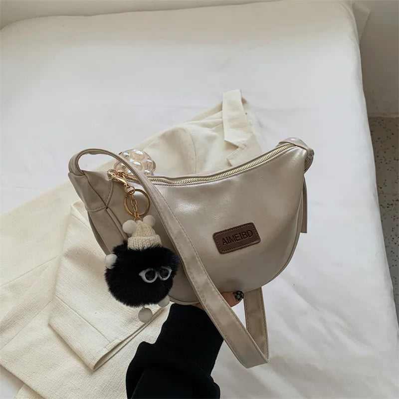 Crossbody Bags with Pendant for Women Large Capacity Handbags