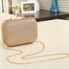 Glittered Clutch Wallet Evening Shoulder Bag