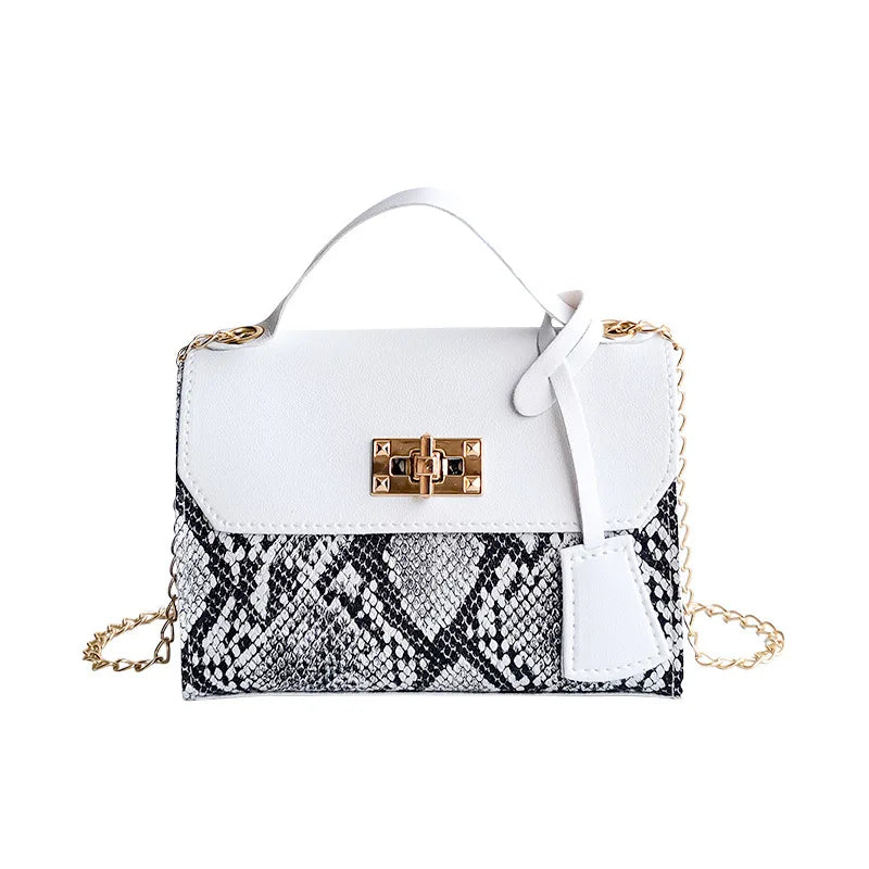 Women's Crossbody Bag Chain Shoulder Messenger Leather