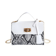 Women's Crossbody Bag Chain Shoulder Messenger Leather