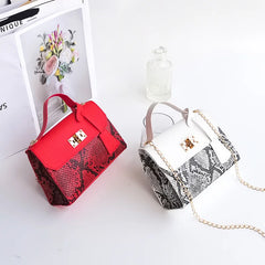 Women's Crossbody Bag Chain Shoulder Messenger Leather