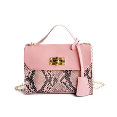 Women's Crossbody Bag Chain Shoulder Messenger Leather