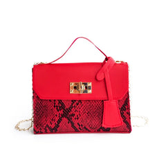Women's Crossbody Bag Chain Shoulder Messenger Leather