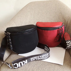 Semicircle Crossbody Tote Bag for Women