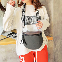 Semicircle Crossbody Tote Bag for Women