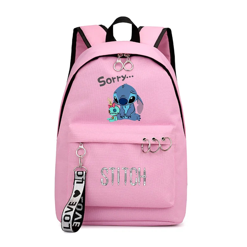Stitch Backpack for Teenager School Bag Baby Cartoon Backpack Boys Girls