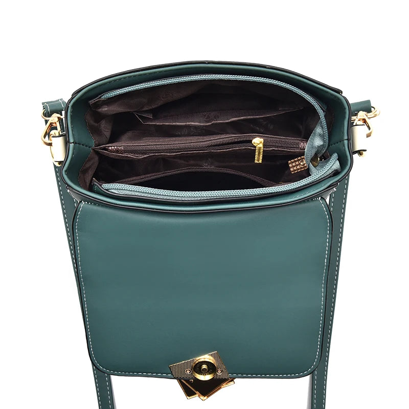 Ladies PU Handbag Small Square Bag