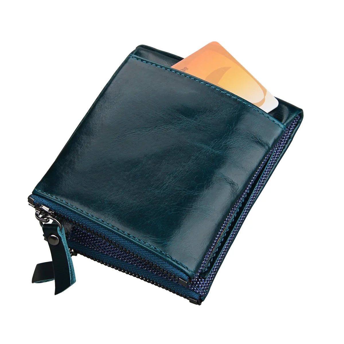 Anti-theft Rfid Cow Leather Men's Wallet