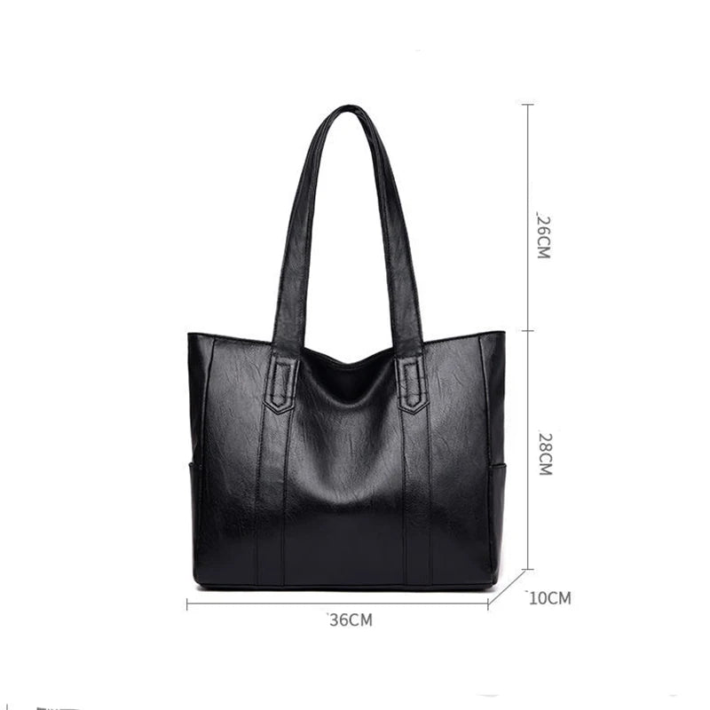 Women's Cross-Body Shoulder Purse Large Capacity Shopping Bag
