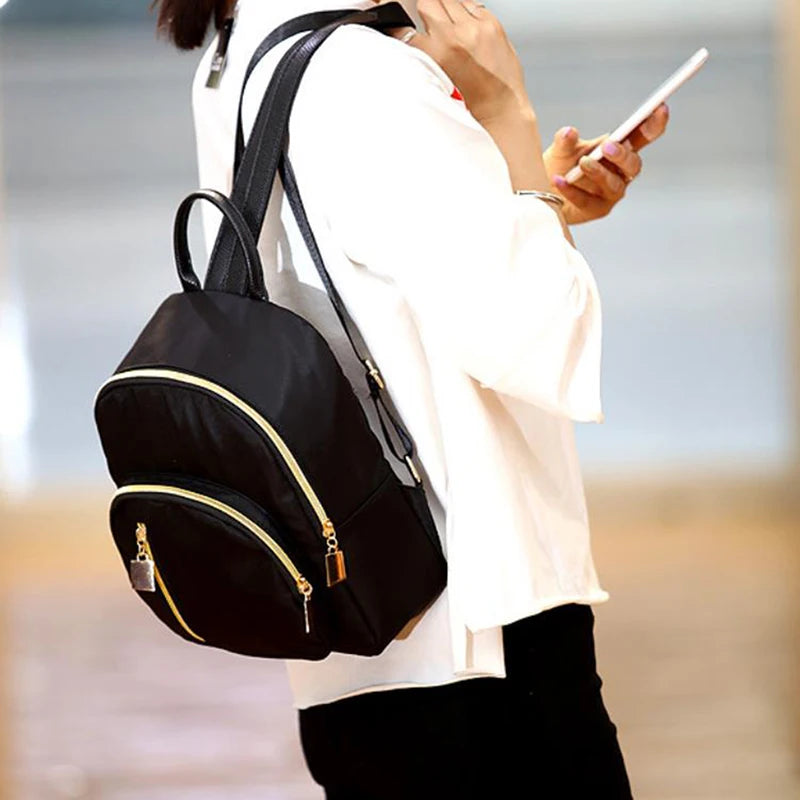 Soft Touch Multi-Function Backpack for Women