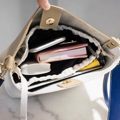 Women Handbags PU Leather Bucket Shoulder Bags Female Larger Capacity