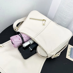 Women's Large Flip Tote Shoulder Bag