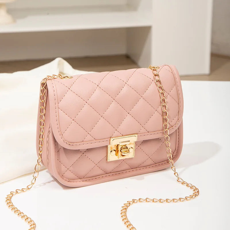 Embroidered Women's Totes Chain Shoulder Bags