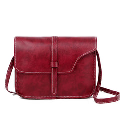 Retro Lady Shoulder Bag Small Square Crossbody Bag