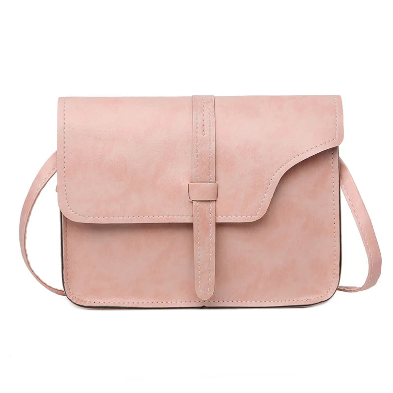 Retro Lady Shoulder Bag Small Square Crossbody Bag